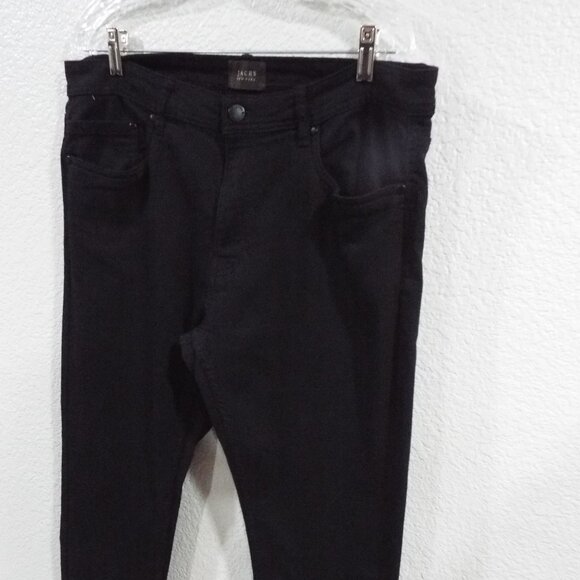 Jachs New York Men’s Black Five Pocket Stretch Jeans 36X32 Comfortable Neutral - Picture 7 of 10